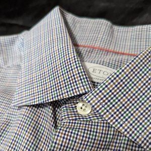 Eton Contemporary fit 16 1/2 42 Men's Dress Shirt